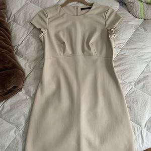 Nude Zara pleather dress